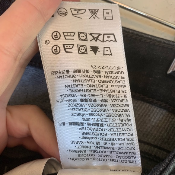 Levi’s Curvy Straight Crop Women’s Light Blue Jeans Size 27 NWT - Picture 13 of 13